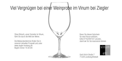 Gutschein Weinprobe Grillen & Wein